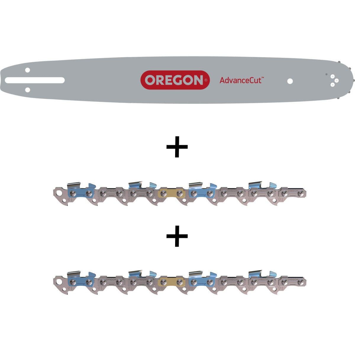 Oregon VersaCut™ - KOMBO,1x 140SXEA041 + 2x 91VXL052E